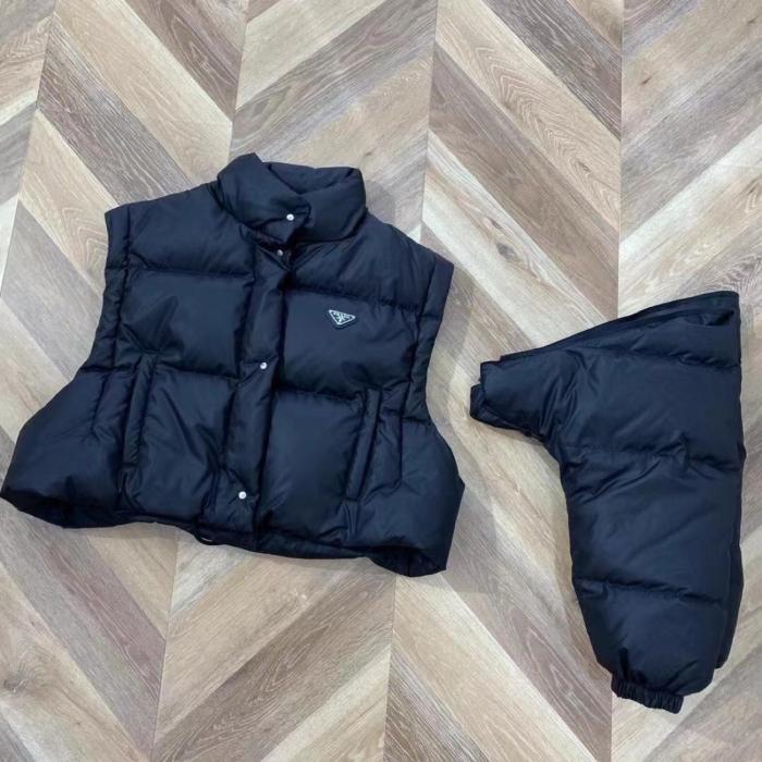 PRADA FW22 Down Jacket Women's Black