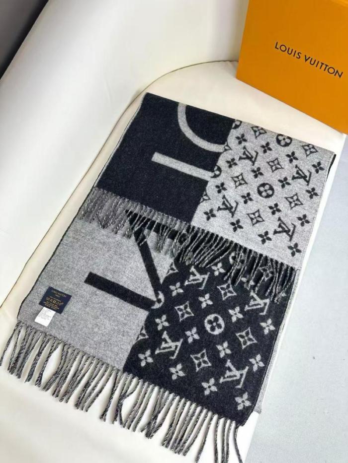 Louis Vuitton Monogram Split Scarf 200*45 cm