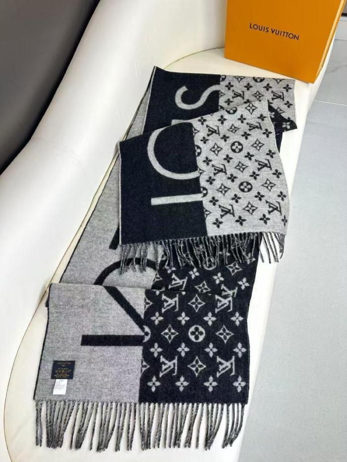 Louis Vuitton Monogram Split Scarf 200*45 cm