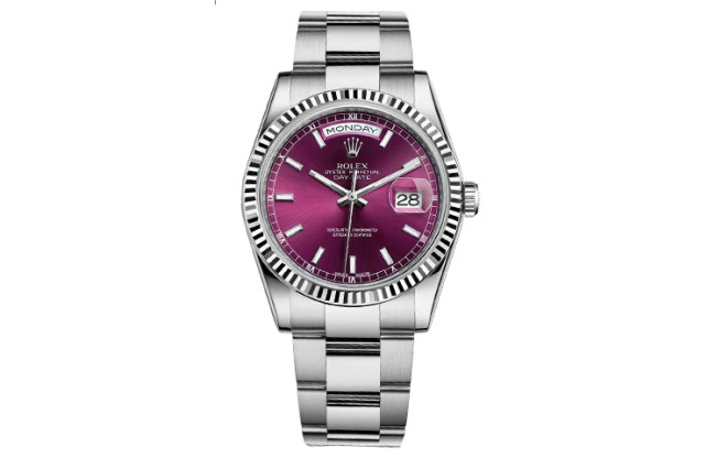 ROLEX Unisex Week type Calendar Watch 36mm