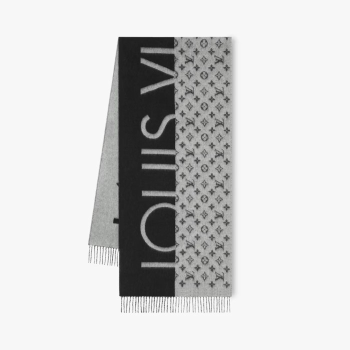 Louis Vuitton Monogram Split Scarf 200*45 cm