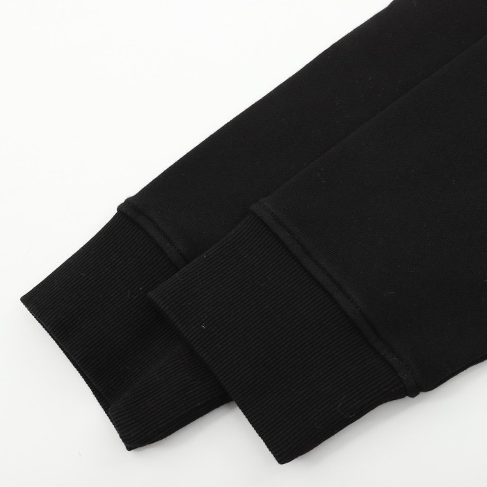 KENZO Sweatshirts Men's Black Hooded Moderate Regular