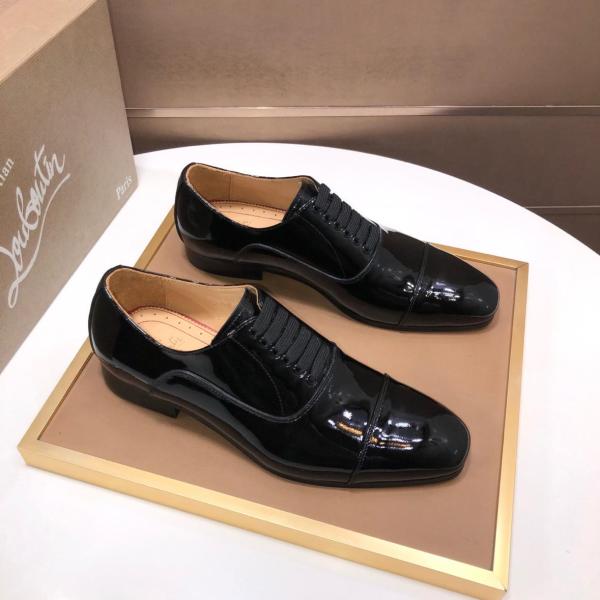 Christian Louboutin CL LUBOTING Greggo Casual Shoes Men's Black