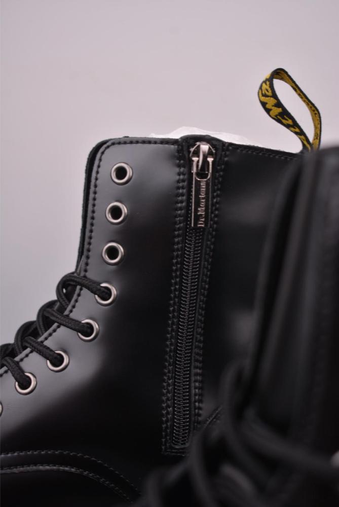 Jadon Dr.Martens Smooth Leather Platform Boot 'Black' Women's