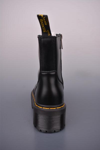 Jadon Dr.Martens Smooth Leather Platform Boot 'Black' Women's