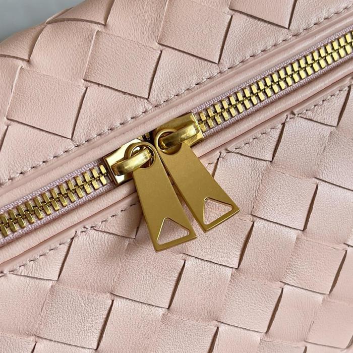 Bottega Veneta Bang Bang Zipped Vanity Case 789109V3IV16805 size 23*6*13 cm