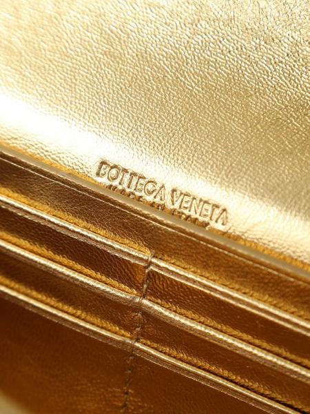 Bottega Veneta Lambskin Clutch Women's Gold 741511V4P128922 