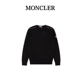 Moncler Sweater Navy Blue