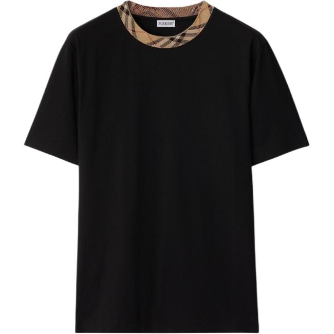 Burberry check-trim T-shirt