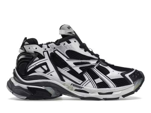 Balenciaga Runner White Black White