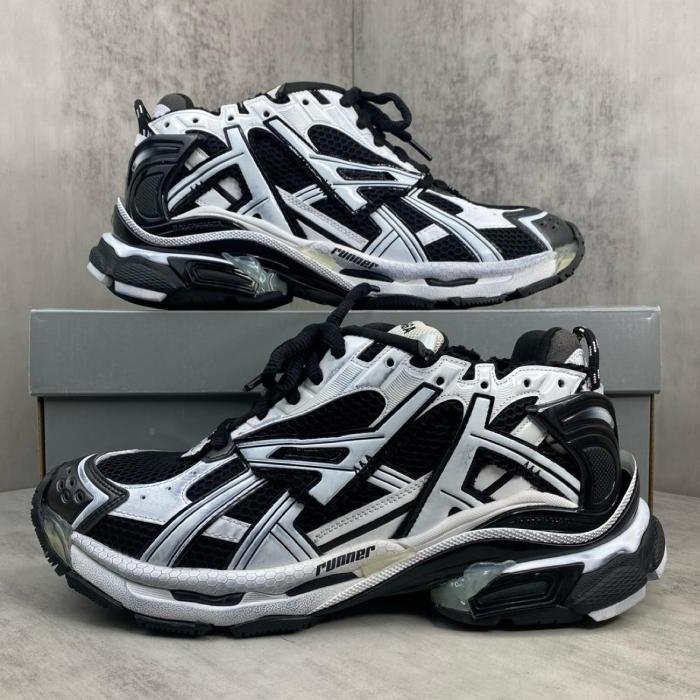Balenciaga Runner White Black White