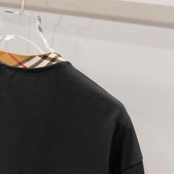 Burberry check-trim T-shirt