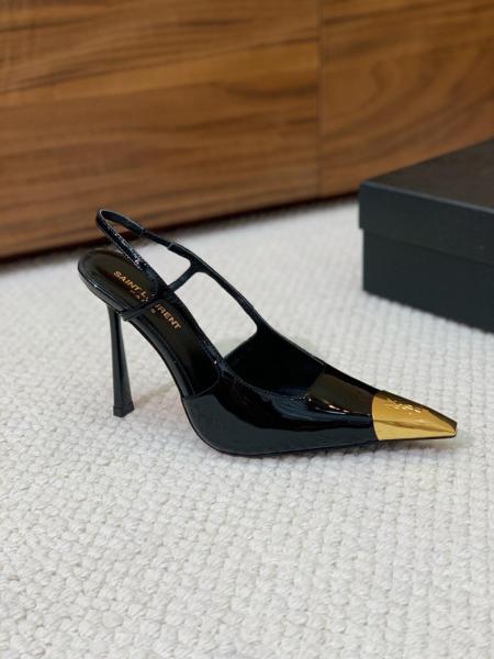 SAINT LAURENT Jeanne Slingback Pumps