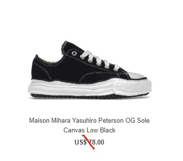 Special offer goods MMY