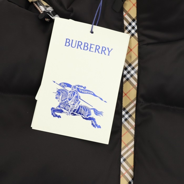 Burberry High Neck Puffer Jacket