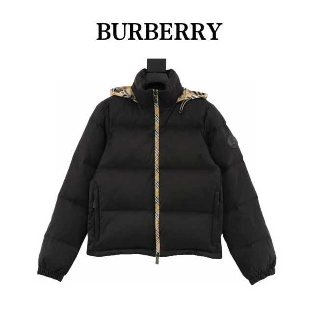 Burberry High Neck Puffer Jacket