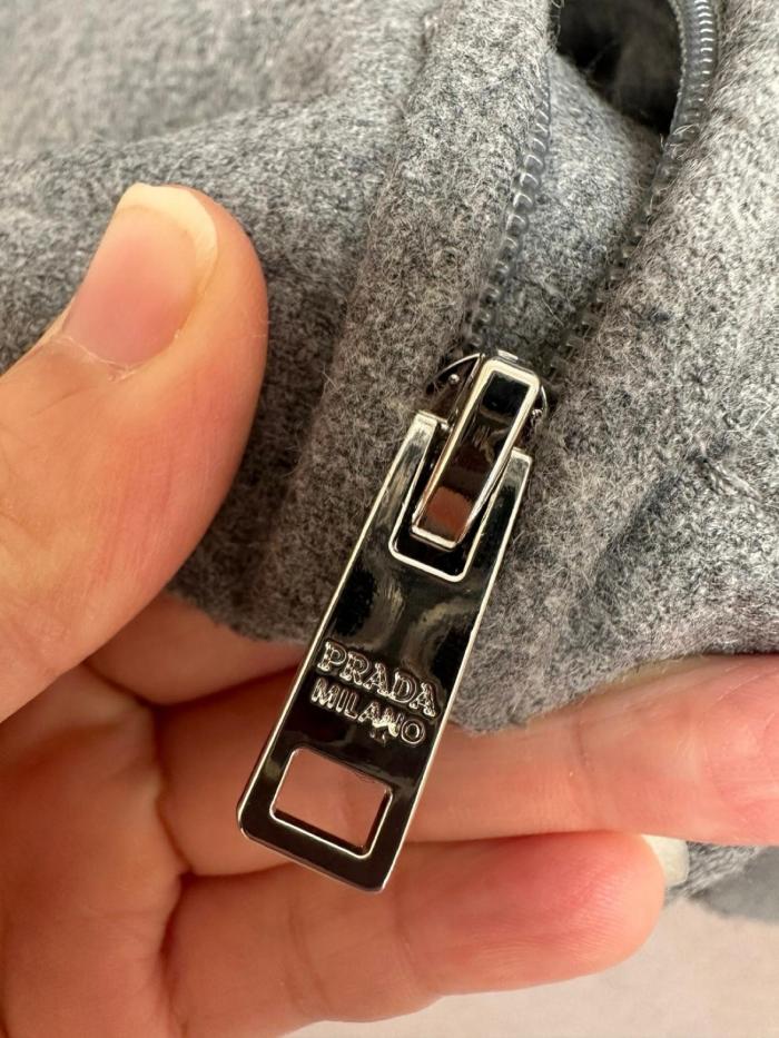 Prada hooded padded jacket