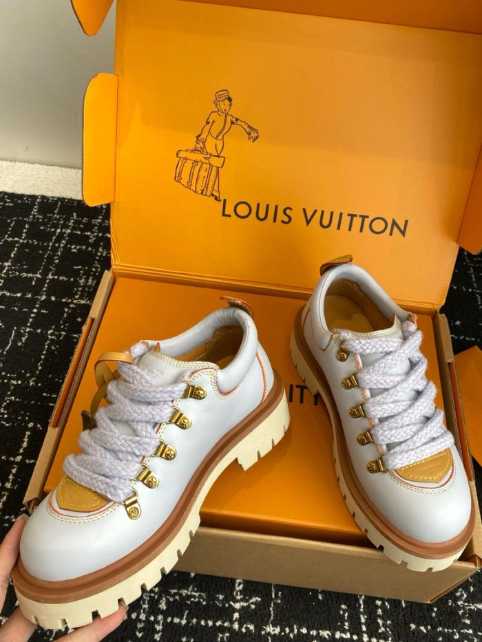 LOUIS VUITTON Nigo Collaboration REMIX FW25 Casual Shoes Men's Gray Blue