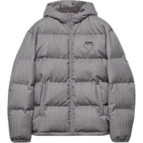 Prada hooded padded jacket