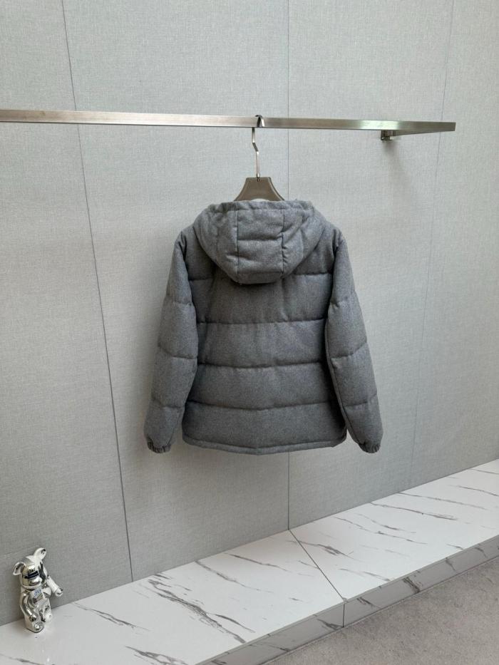 Prada hooded padded jacket