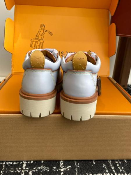 LOUIS VUITTON Nigo Collaboration REMIX FW25 Casual Shoes Men's Gray Blue