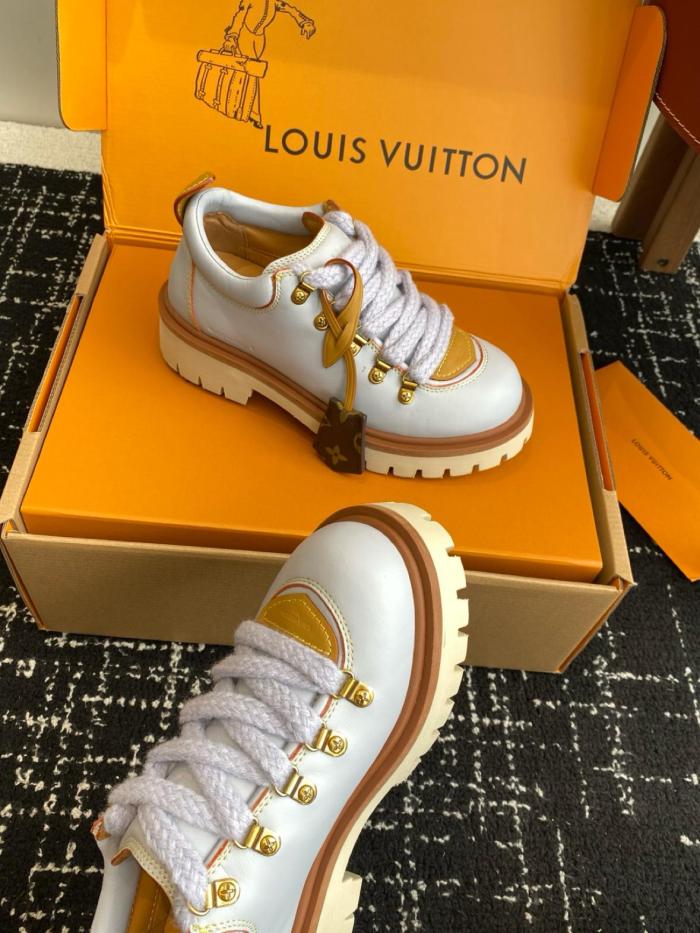 LOUIS VUITTON Nigo Collaboration REMIX FW25 Casual Shoes Men's Gray Blue