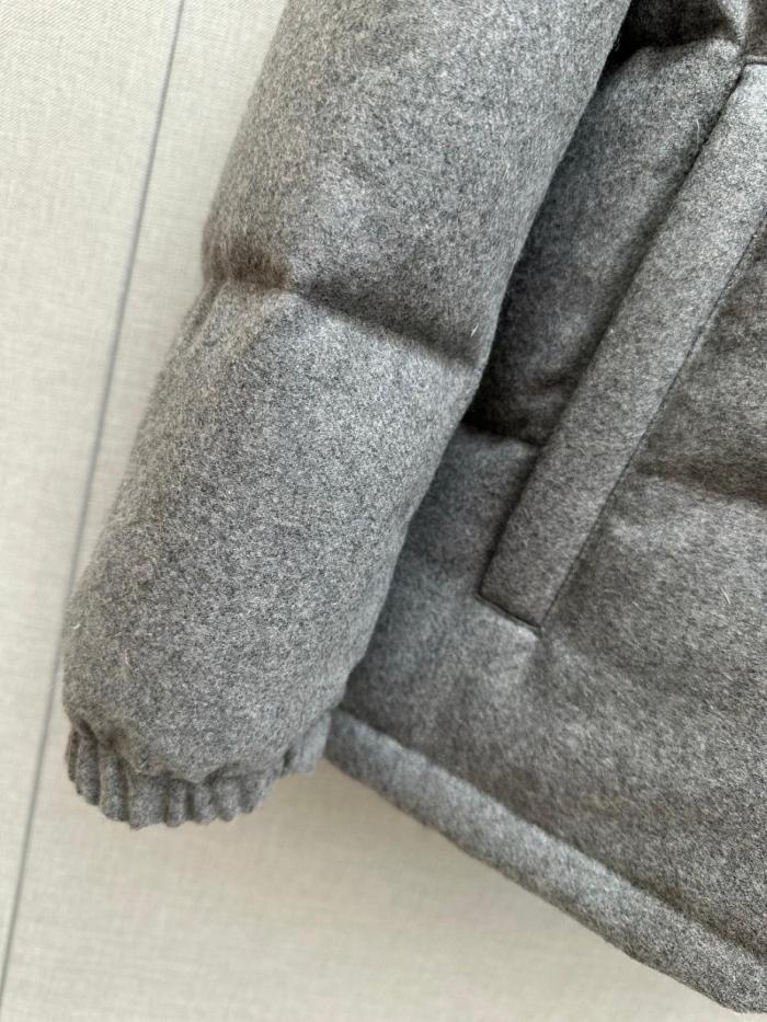 Prada hooded padded jacket