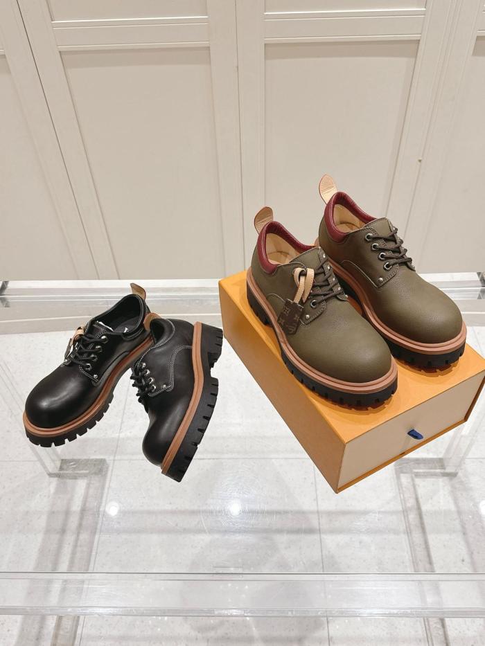 LOUIS VUITTON REMIX Casual Shoes Men's Green