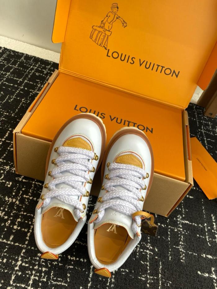 LOUIS VUITTON Nigo Collaboration REMIX FW25 Casual Shoes Men's Gray Blue