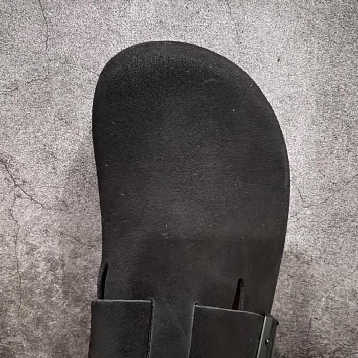 Birkenstock Boston Soft Footbed Suede Black