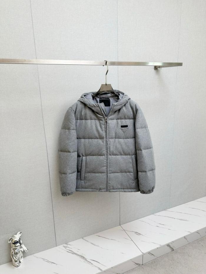 Prada hooded padded jacket