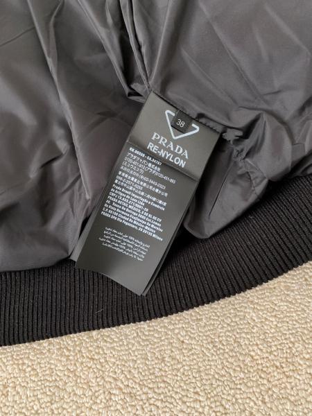 Prada logo-detail padded jacket