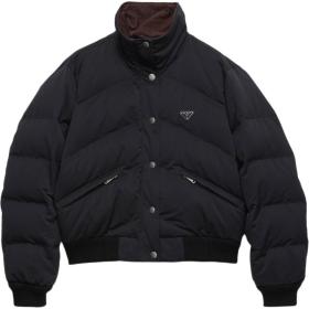 Prada logo-detail padded jacket