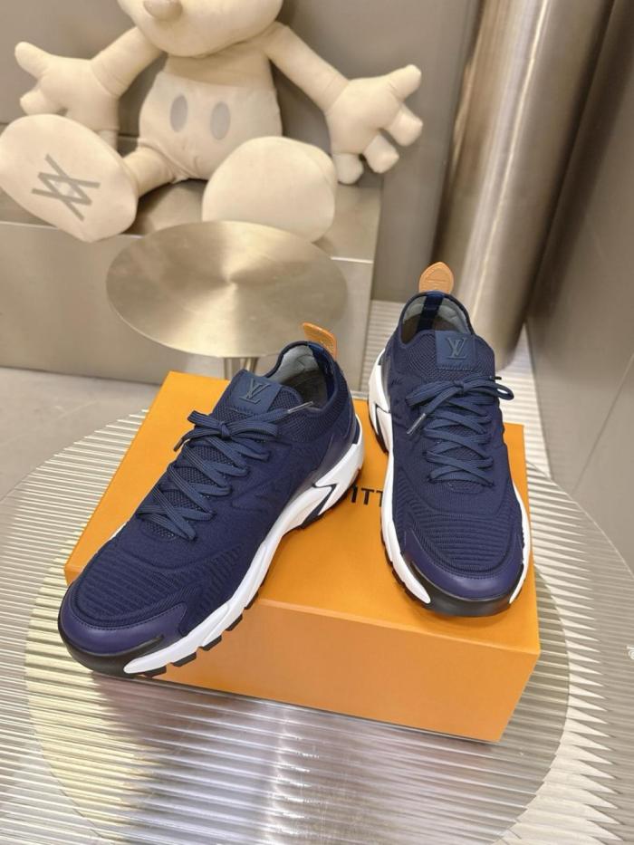 LOUIS VUITTON Runner Tatic Low top Casual Shoes Men's Blue
