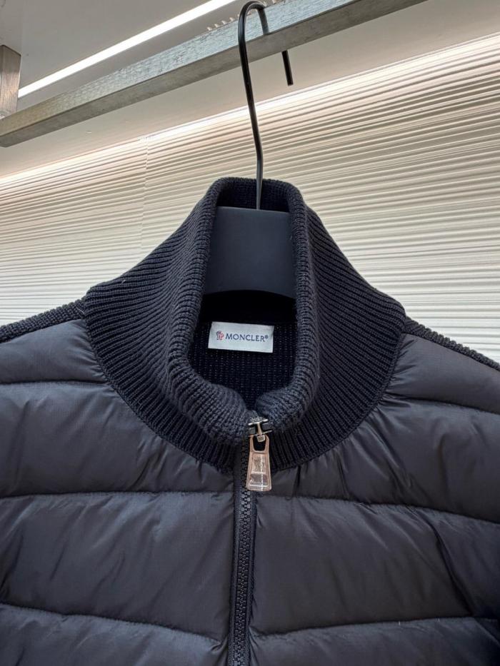 Moncler quilted long-sleeve cardigan