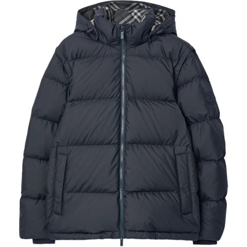 Burberry detachable-sleeve puffer jacket