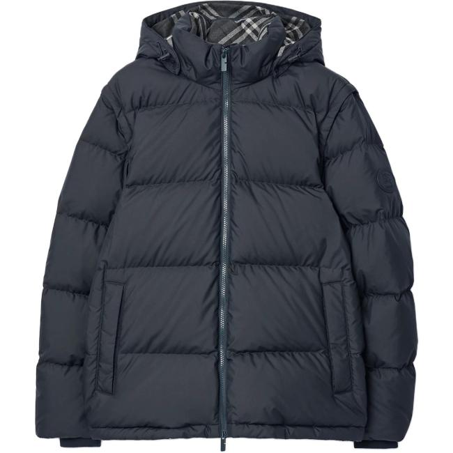 Burberry detachable-sleeve puffer jacket