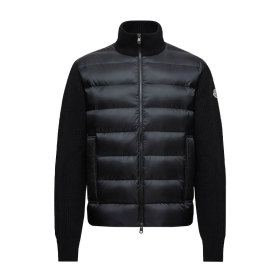 Moncler quilted long-sleeve cardigan