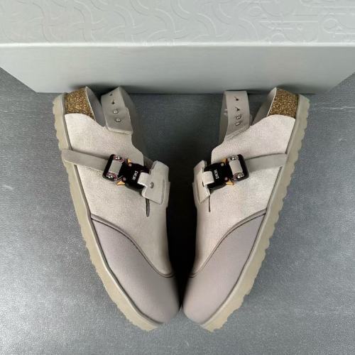 Dior by Birkenstock Tokio Mule Greige