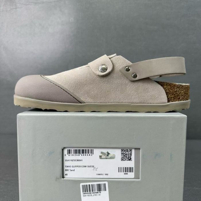 Dior by Birkenstock Tokio Mule Greige