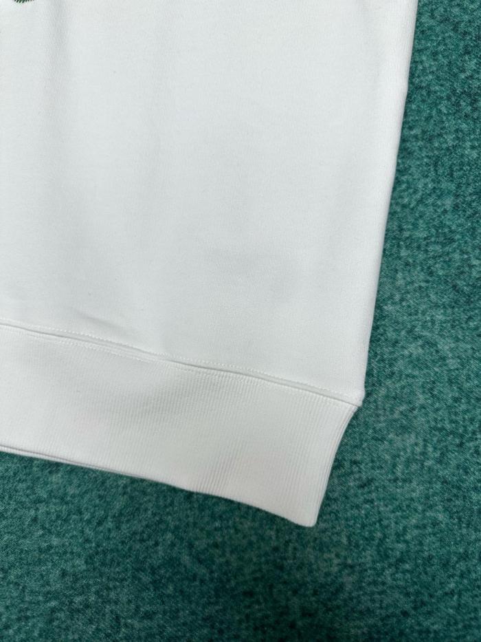 DIOR Sweatshirts Men's White Crew Neck Moderate