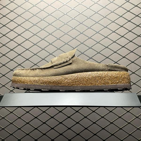 Birkenstock Naples Taupe Suede