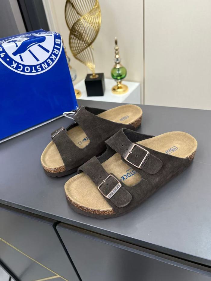 Birkenstock Arizona Soft Footbed Suede Mocha