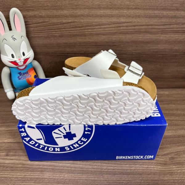 Birkenstock Arizona Birko-Flor Triple White (Women's)