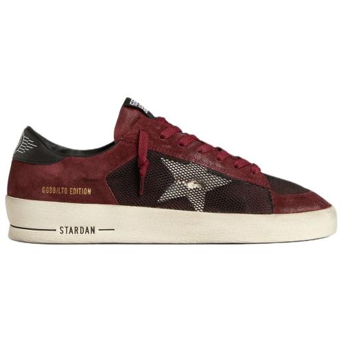 Golden Goose Stardan Low top Skateboard Shoes Men's Fuchsia