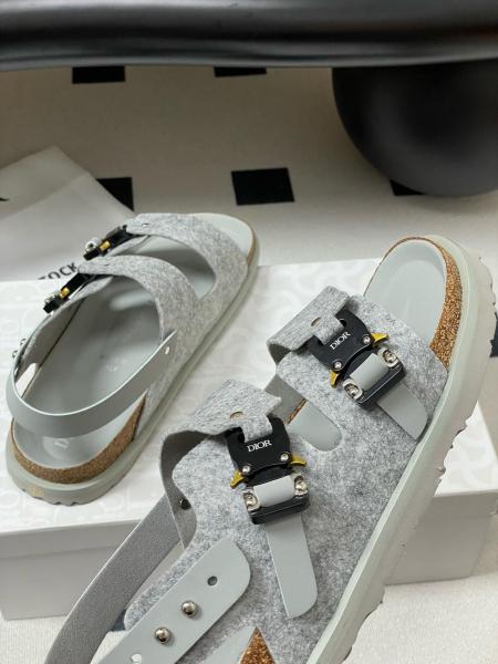 Dior by Birkenstock Milano Sandal Grey