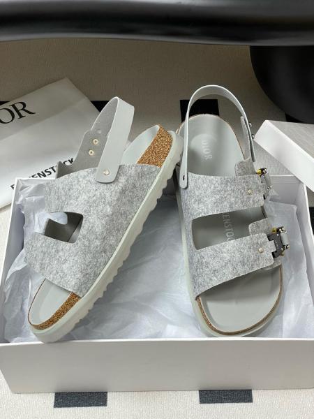 Dior by Birkenstock Milano Sandal Grey