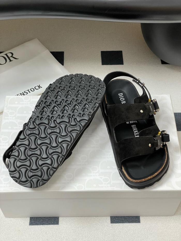Dior by Birkenstock Milano Sandal Black