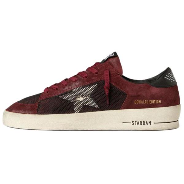 Golden Goose Stardan Low top Skateboard Shoes Men's Fuchsia
