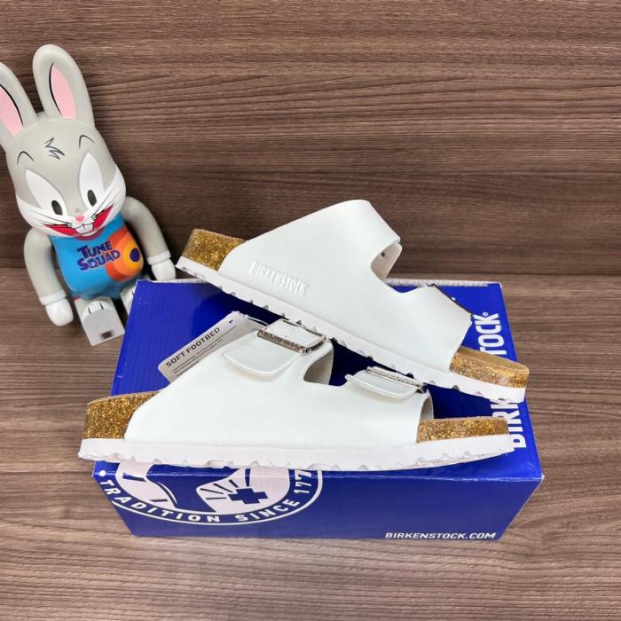 Birkenstock Arizona Birko-Flor White (Women's)